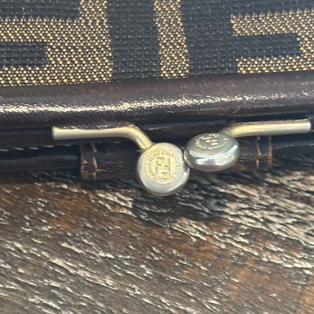 Fendi Zucca Wallet vintage